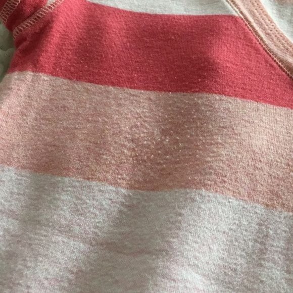 Gap Salmon and Peach Striped Tee - Picture 5 of 5